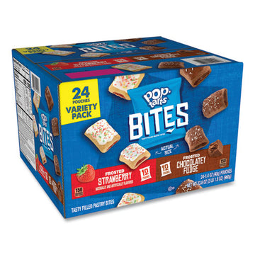 Kellogg's® Pop Tarts Bites Variety Pack, Chocolate; Strawberry, 1.4 Oz Pouch, 24-carton freeshipping - TVN Wholesale